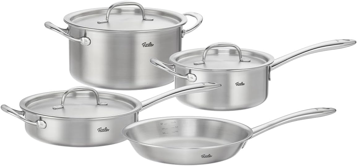 Fissler M5 Pro-Ply 5-ply Stainless Steel 7 Piece Cookware Set
