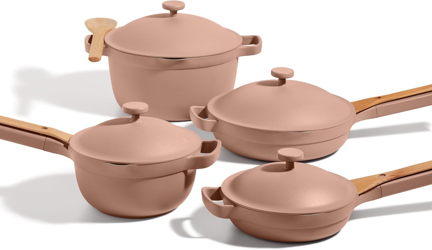 Our Place Cookware Set - Complete 13-Piece Set Including Always Pan 2.0. Mini Always Pan. Perfect Pot. and Mini Perfect Pot | Multifunctional. Toxin-Free Nonstick | Replaces 36 Pieces | Spice